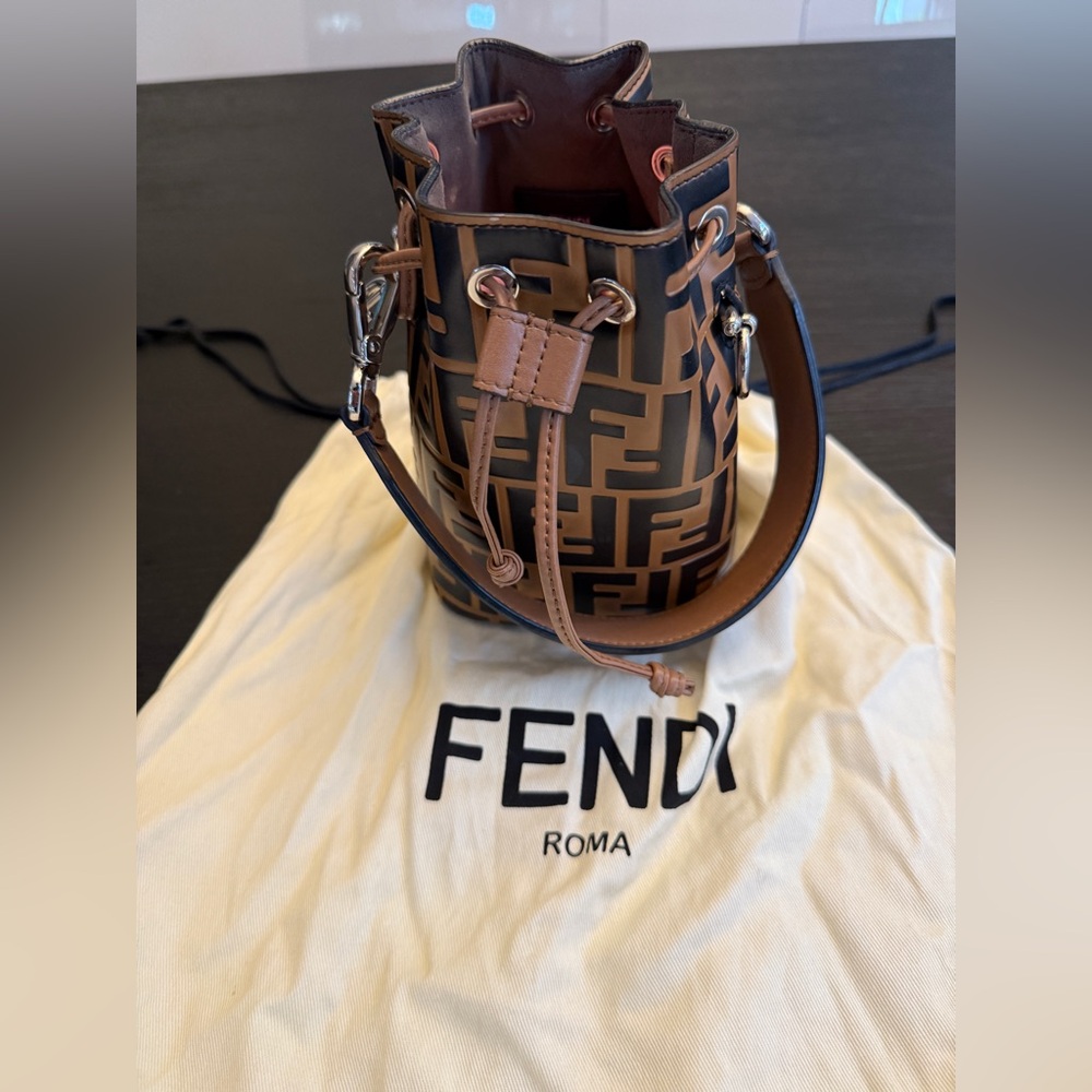 Fendi Zucca FF Mon Tresor Mini Bag